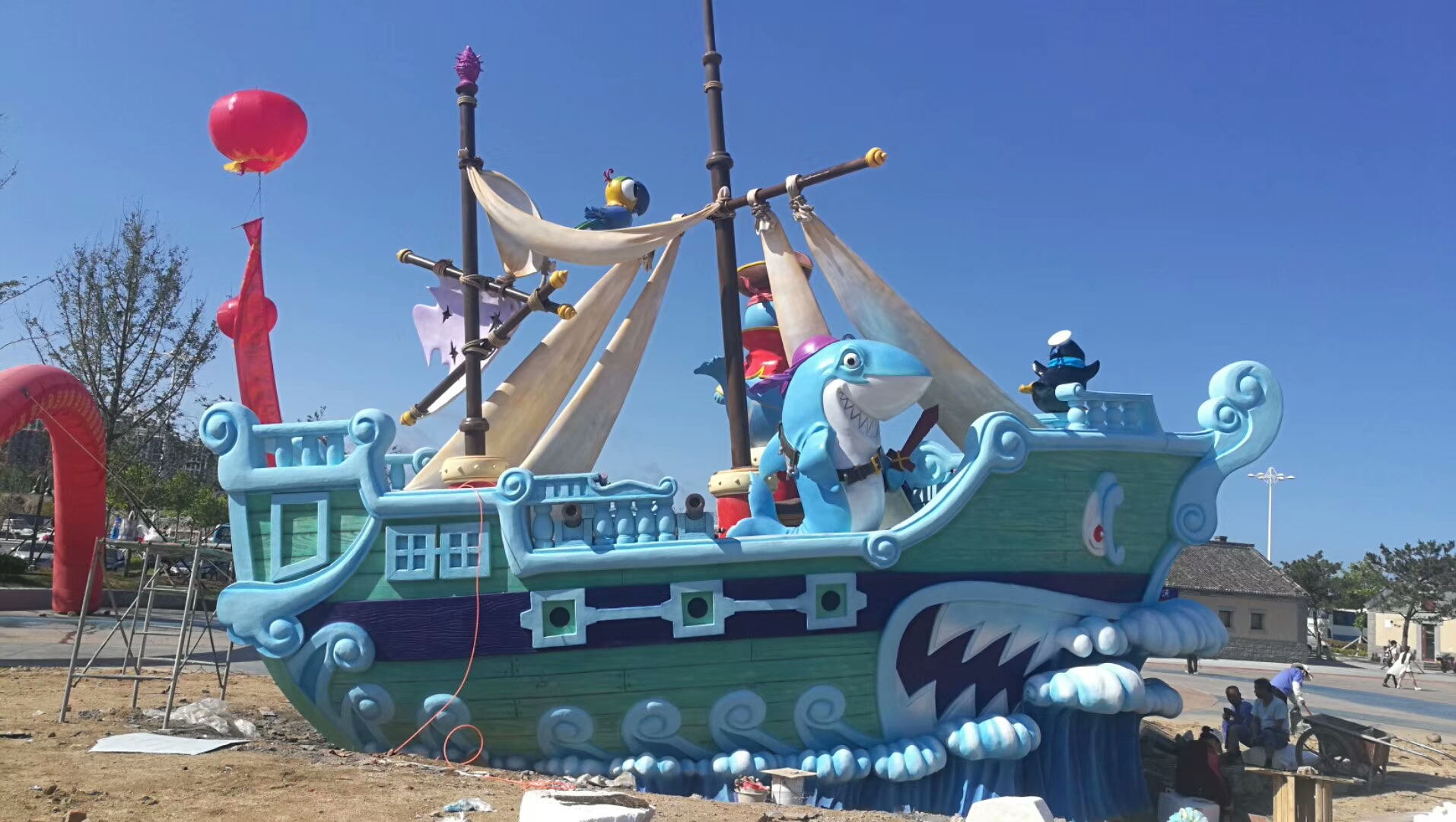 浙江玻璃鋼海盜船