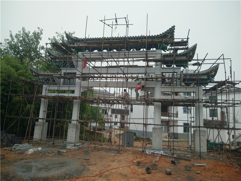 青海牌坊施工制作