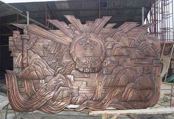 江西鑄銅鍛銅雕塑現場